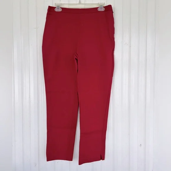 Red Cigarette Pants - Picture 1 of 3